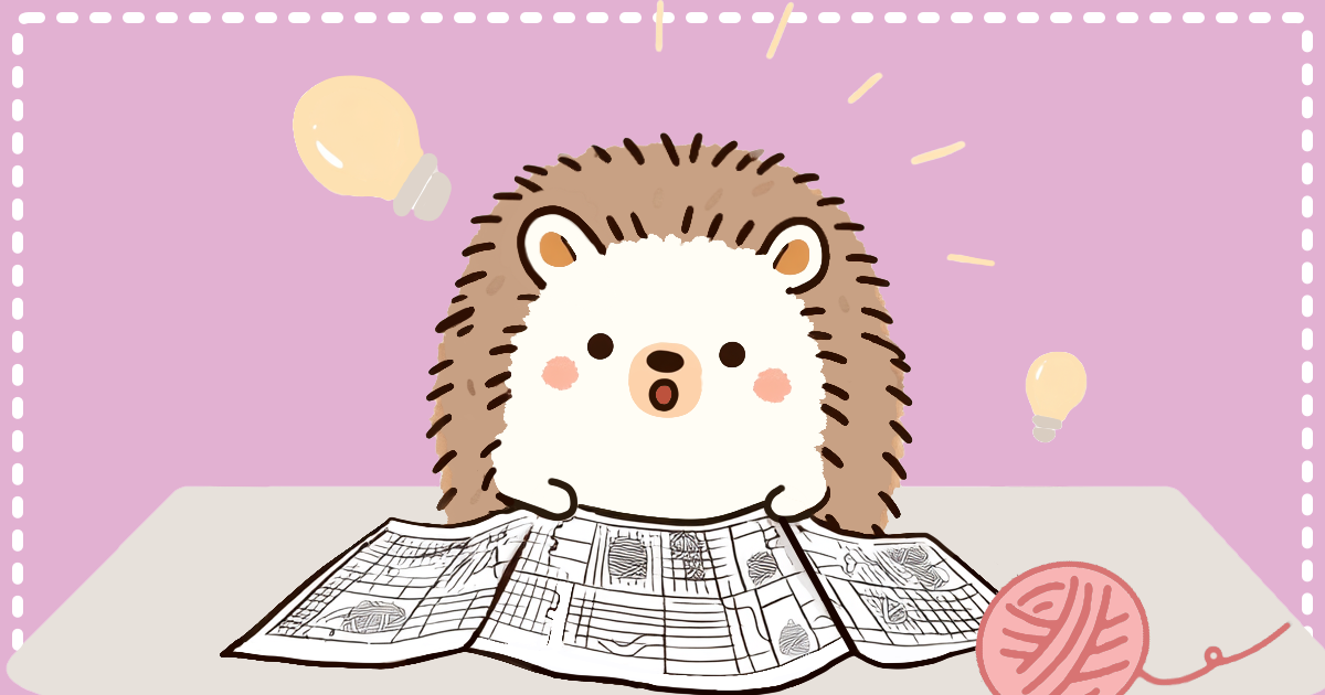 編み図の読み方完全ガイド｜初心者でも記号図がわかるようになる実践解説のアイキャッチ画像